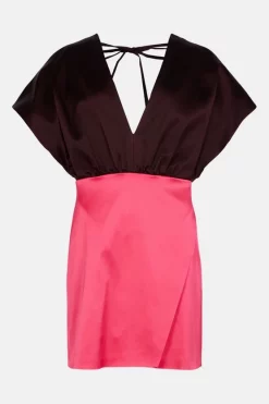 Wholesale ๐งจ Karen Millen Italian Structured Satin Contrast Mini ๐ Dress ๐ 10 Wholesale ๐งจ Karen Millen Italian Structured Satin Contrast Mini ๐ Dress ๐ -OCCASION DRESSES Sale2023 akk07592 pink xl 3