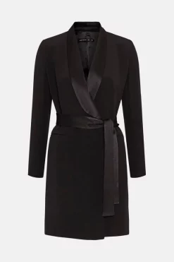 Budget ๐งจ Karen Millen Tuxedo Wrap Mini ๐ Dress ๐ 14 Budget ๐งจ Karen Millen Tuxedo Wrap Mini ๐ Dress ๐ -OCCASION DRESSES Sale2023 akk99711 black xl 3