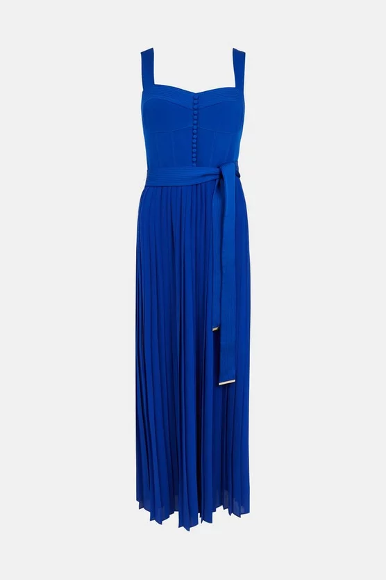 Deals ๐ Karen Millen Top Stitch And Pleat Detail Woven Midi ๐ Dress ๐งจ 6 Deals ๐ Karen Millen Top Stitch And Pleat Detail Woven Midi ๐ Dress ๐งจ - Image 4