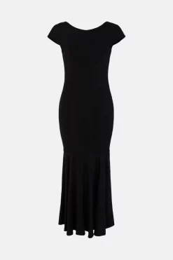 Cheap ๐ Karen Millen Compact Stretch Viscose Fishtail Midaxi ๐ Dress ๐ 11 Cheap ๐ Karen Millen Compact Stretch Viscose Fishtail Midaxi ๐ Dress ๐ -OCCASION DRESSES Sale2023 bkk02212 black xl 3