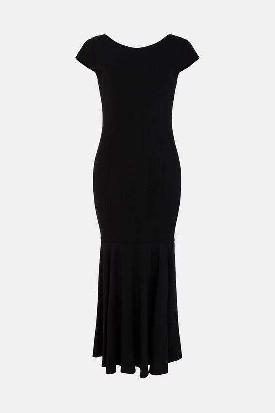Cheap ๐ Karen Millen Compact Stretch Viscose Fishtail Midaxi ๐ Dress ๐ 6 Cheap ๐ Karen Millen Compact Stretch Viscose Fishtail Midaxi ๐ Dress ๐ - Image 4
