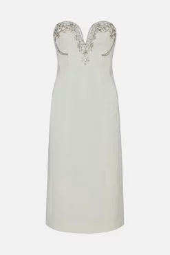 Promo ๐ Karen Millen Petite Crystal Embellished Woven Corset Midi ๐ Dress ๐ 10 Promo ๐ Karen Millen Petite Crystal Embellished Woven Corset Midi ๐ Dress ๐ -OCCASION DRESSES Sale2023 bkk02393 ivory xl 3