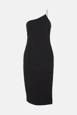 Coupon 🤩 Karen Millen Compact Viscose Chain One Shoulder Column Midi 👗 Dress 🛒 10 Coupon 🤩 Karen Millen Compact Viscose Chain One Shoulder Column Midi 👗 Dress 🛒 -OCCASION DRESSES Sale2023 bkk03174 black xl 3