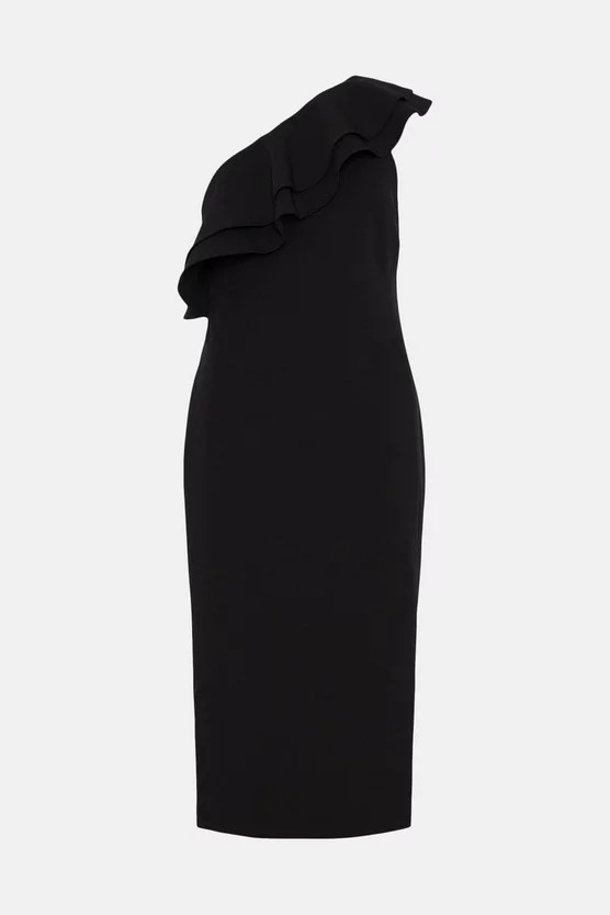 Buy โ๏ธ Karen Millen Structured Crepe One Shoulder Midi ๐ Dress ๐ 5 Buy โ๏ธ Karen Millen Structured Crepe One Shoulder Midi ๐ Dress ๐ - Image 4