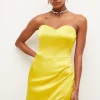 Deals ๐ Karen Millen Italian Structured Satin Drape Bandeau Mini ๐ Dress โ๏ธ 2 Deals ๐ Karen Millen Italian Structured Satin Drape Bandeau Mini ๐ Dress โ๏ธ -OCCASION DRESSES Sale2023 bkk04123 lime xl