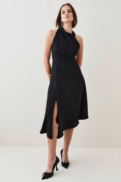 Brand new ๐ Karen Millen Soft Tailored Sleeveless Midi ๐ Dress ๐ฅฐ