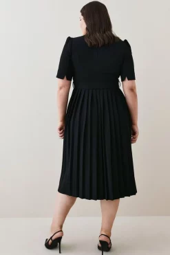 Coupon ๐ Karen Millen Plus Size Structured Crepe Forever Pleat ๐ Dress ๐ 10 Coupon ๐ Karen Millen Plus Size Structured Crepe Forever Pleat ๐ Dress ๐ -OCCASION DRESSES Sale2023 bkk06228 black xl 2