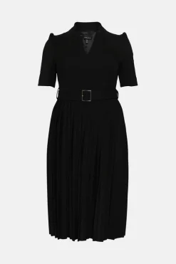 Coupon ๐ Karen Millen Plus Size Structured Crepe Forever Pleat ๐ Dress ๐ 11 Coupon ๐ Karen Millen Plus Size Structured Crepe Forever Pleat ๐ Dress ๐ -OCCASION DRESSES Sale2023 bkk06228 black xl 3