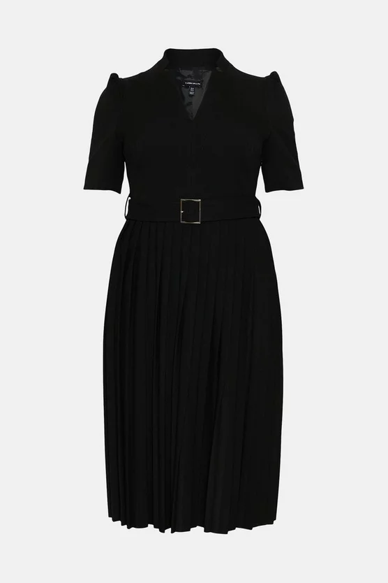Coupon ๐ Karen Millen Plus Size Structured Crepe Forever Pleat ๐ Dress ๐ 6 Coupon ๐ Karen Millen Plus Size Structured Crepe Forever Pleat ๐ Dress ๐ - Image 4