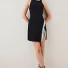 Best deal 💯 Karen Millen Tall Crystal Embellished Woven Mini 👗 Dress 🤩 -OCCASION DRESSES Sale2023 bkk06833 black xl