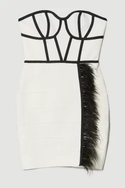 Best reviews of ๐ Karen Millen Mono Bandage Feather Detail Mini ๐ Dress ๐ 11 Best reviews of ๐ Karen Millen Mono Bandage Feather Detail Mini ๐ Dress ๐ -OCCASION DRESSES Sale2023 bkk06961 mono xl 3