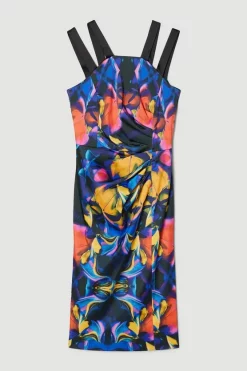 Discount 👏 Karen Millen Weston Mirrored Marble Print Pencil Midi Drs ❤️ 10 Discount 👏 Karen Millen Weston Mirrored Marble Print Pencil Midi Drs ❤️ -OCCASION DRESSES Sale2023 bkk06990 multi xl 3