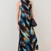 New 👏 Karen Millen Petite Marble Viscose Satin High Neck Maxi 👗 Dress 🔥 1 New 👏 Karen Millen Petite Marble Viscose Satin High Neck Maxi 👗 Dress 🔥 -OCCASION DRESSES Sale2023 bkk07141 multi xl