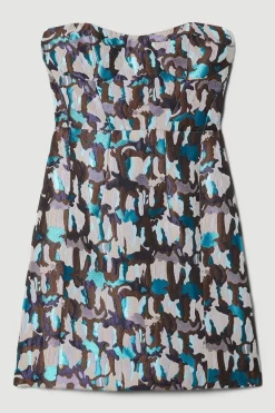 Cheap ✔️ Karen Millen Marble Jacquard Bustier Mini 👗 Dress 😀 12 Cheap ✔️ Karen Millen Marble Jacquard Bustier Mini 👗 Dress 😀 -OCCASION DRESSES Sale2023 bkk07162 multi xl 3