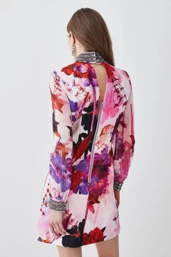 Cheapest ๐ Karen Millen Diamante Trim Floral Woven Mini ๐ Dress ๐ฅฐ 9 Cheapest ๐ Karen Millen Diamante Trim Floral Woven Mini ๐ Dress ๐ฅฐ -OCCASION DRESSES Sale2023 bkk07436 pink xl 2