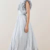 Wholesale ๐คฉ Karen Millen Lydia Millen Tall Metallic Feather Ruffle Woven Maxi ๐ Dress ๐งจ 2 Wholesale ๐คฉ Karen Millen Lydia Millen Tall Metallic Feather Ruffle Woven Maxi ๐ Dress ๐งจ -OCCASION DRESSES Sale2023 bkk07710 metallic20silver xl