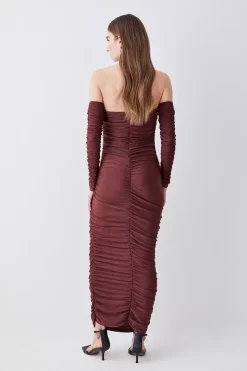 Hot Sale ๐ Karen Millen Tall Gathered Slinky Bardot Maxi ๐ Dress ๐งจ 10 Hot Sale ๐ Karen Millen Tall Gathered Slinky Bardot Maxi ๐ Dress ๐งจ -OCCASION DRESSES Sale2023 bkk07743 chocolate xl 2