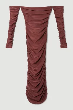 Hot Sale ๐ Karen Millen Tall Gathered Slinky Bardot Maxi ๐ Dress ๐งจ 11 Hot Sale ๐ Karen Millen Tall Gathered Slinky Bardot Maxi ๐ Dress ๐งจ -OCCASION DRESSES Sale2023 bkk07743 chocolate xl 3