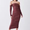 Flash Sale ✔️ Karen Millen Petite Gathered Slinky Bardot Maxi 👗 Dress ✔️ 1 Flash Sale ✔️ Karen Millen Petite Gathered Slinky Bardot Maxi 👗 Dress ✔️ -OCCASION DRESSES Sale2023 bkk07745 chocolate xl