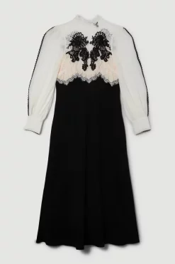 Best deal 🔔 Karen Millen Plus Size Lace Embroidered Woven Midi 👗 Dress 🌟 11 Best deal 🔔 Karen Millen Plus Size Lace Embroidered Woven Midi 👗 Dress 🌟 -OCCASION DRESSES Sale2023 bkk08009 mono xl 3