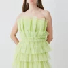 Best reviews of 💯 Karen Millen Layered Tulle Woven Mini 👗 Dress 🎁