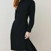 Cheapest 🥰 Karen Millen Petite Soft Tailored High Low Sleeved Midi 👗 Dress 👍 -OCCASION DRESSES Sale2023 bkk08965 black xl