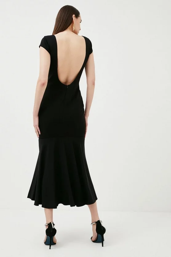Cheap ๐ Karen Millen Compact Stretch Viscose Fishtail Midaxi ๐ Dress ๐ 8 Cheap ๐ Karen Millen Compact Stretch Viscose Fishtail Midaxi ๐ Dress ๐ - Image 6