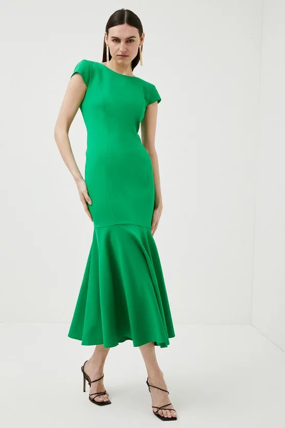 Cheap ๐ Karen Millen Compact Stretch Viscose Fishtail Midaxi ๐ Dress ๐ 7 Cheap ๐ Karen Millen Compact Stretch Viscose Fishtail Midaxi ๐ Dress ๐ - Image 5