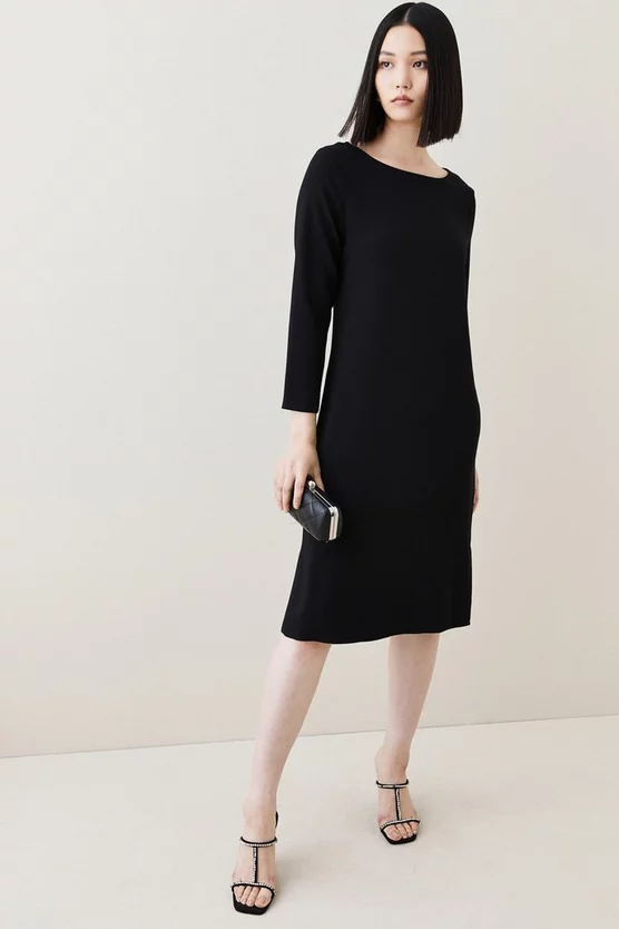 Best reviews of ๐ Karen Millen Compact Stretch Viscose Sleeved Clean Midi ๐ Dress ๐ 8 Best reviews of ๐ Karen Millen Compact Stretch Viscose Sleeved Clean Midi ๐ Dress ๐ - Image 6
