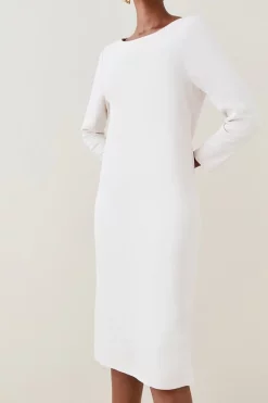 Best reviews of ๐ Karen Millen Compact Stretch Viscose Sleeved Clean Midi ๐ Dress ๐ 17 Best reviews of ๐ Karen Millen Compact Stretch Viscose Sleeved Clean Midi ๐ Dress ๐ -OCCASION DRESSES Sale2023 womens black compact stretch viscose sleeved clean midi dress 1 2