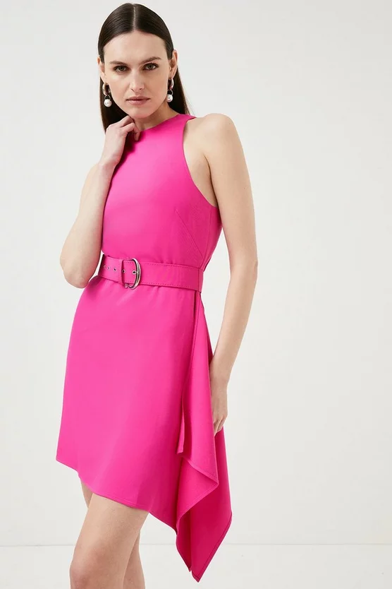 Promo ๐ Karen Millen Compact Viscose Asymmetric Drape Mini ๐ Dress ๐ฏ 9 Promo ๐ Karen Millen Compact Viscose Asymmetric Drape Mini ๐ Dress ๐ฏ - Image 7