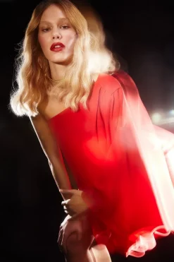 New 😍 Karen Millen Compact Viscose One Shoulder Cape Mini 👗 Dress 🤩 -OCCASION DRESSES Sale2023 womens black compact viscose one shoulder cape mini dress