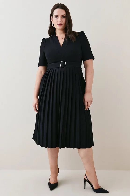 Coupon ๐ Karen Millen Plus Size Structured Crepe Forever Pleat ๐ Dress ๐ 7 Coupon ๐ Karen Millen Plus Size Structured Crepe Forever Pleat ๐ Dress ๐ - Image 5