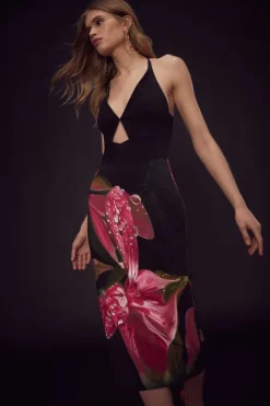 Hot Sale π Karen Millen Shadow Placed Deep V Bodycon Midi β 9 Hot Sale π Karen Millen Shadow Placed Deep V Bodycon Midi β -OCCASION DRESSES Sale2023 womens floral shadow placed deep v bodycon midi