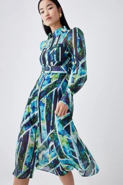 Best Pirce ๐ฅ Karen Millen Patchwork Floral Organdie Woven Midi ๐ Dress ๐ 14 Best Pirce ๐ฅ Karen Millen Patchwork Floral Organdie Woven Midi ๐ Dress ๐ -OCCASION DRESSES Sale2023 womens green patchwork floral organdie woven midi dress