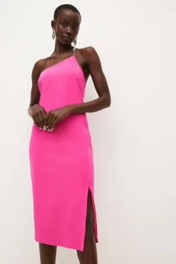 Coupon 🤩 Karen Millen Compact Viscose Chain One Shoulder Column Midi 👗 Dress 🛒 11 Coupon 🤩 Karen Millen Compact Viscose Chain One Shoulder Column Midi 👗 Dress 🛒 -OCCASION DRESSES Sale2023 womens hot20pink compact viscose chain one shoulder column midi dress
